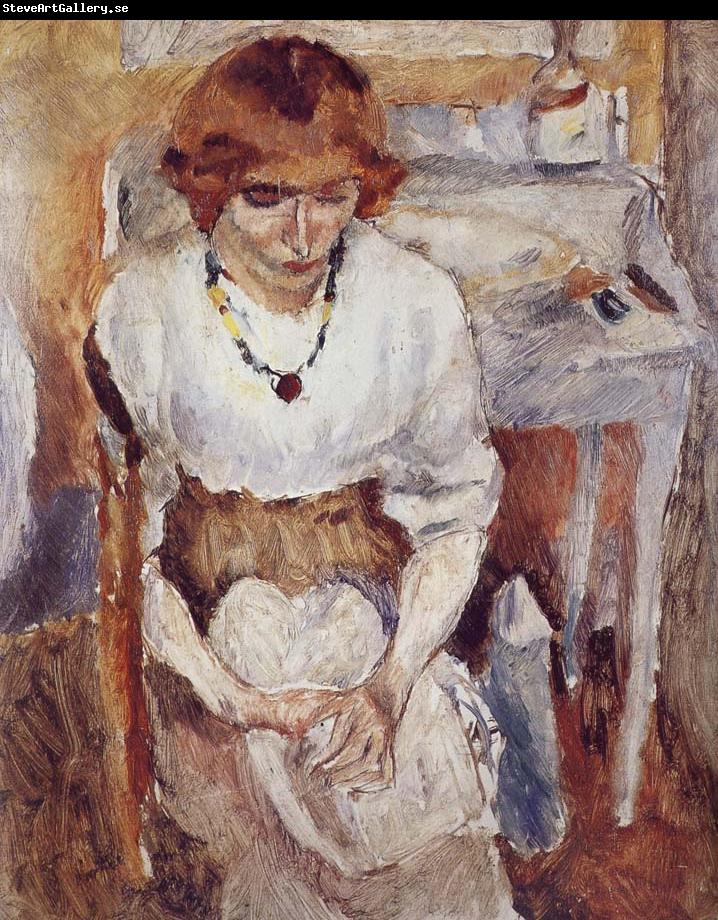 Jules Pascin Portrait of Aiermina